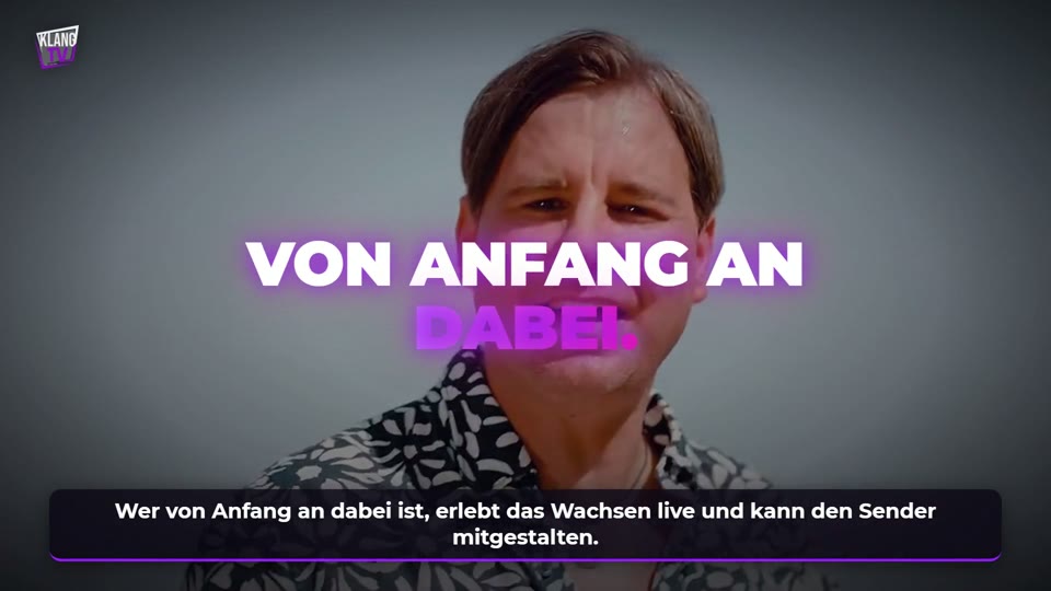 Vorschaubild: Der Sendestart von KLANG TV